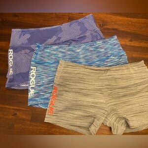 Set of 3 Rogue Fitness Booty Shorts